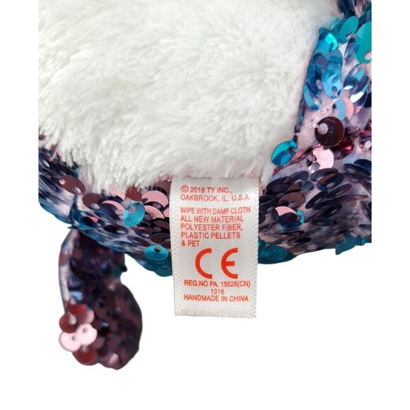 Ty Yappy Flippable Beanie Boo Sequin Chihuahua Plush Color Changing 11.5 Inch - Picture 9 of 11